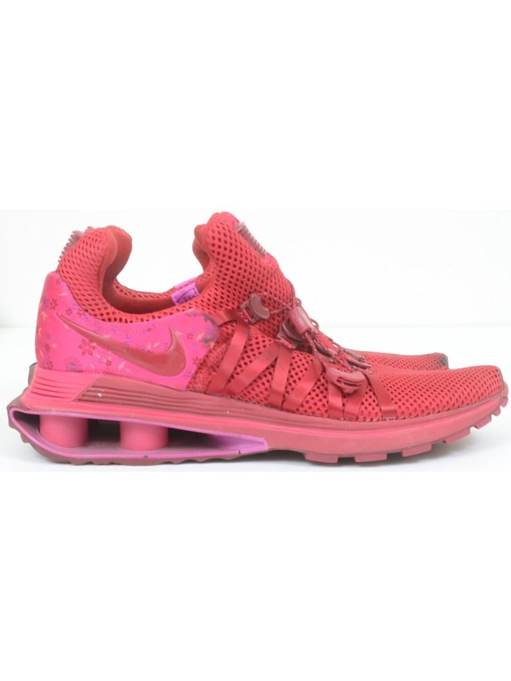 Nike Women's 9 Wild Cherry Shox Gravity Casual Shock Absorption Sneakers Shoes R